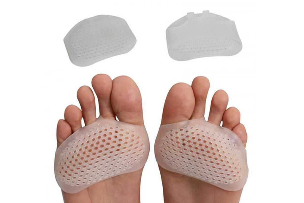 Soft Gel Metatarsal Pads and Forefoot Cushions (2 Pairs)