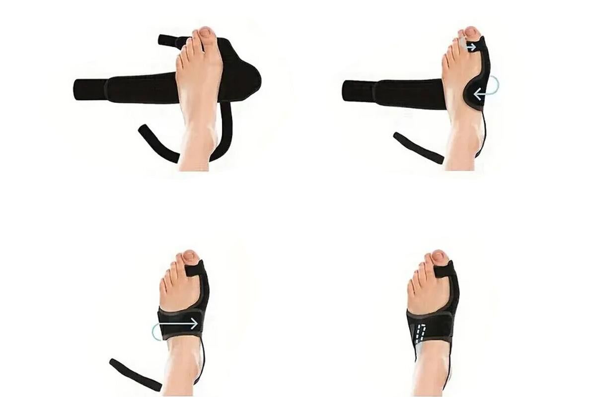 Ergonomic Bunion Corrector & Toe Straightener (1 Pair)
