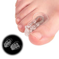 Breathable Silicone Toe Separator and Bunion Pad Pair