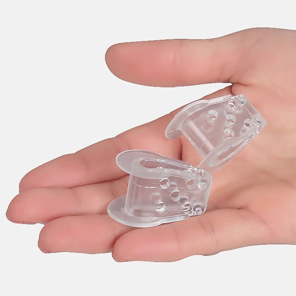 Breathable Silicone Toe Separator and Bunion Pad Pair