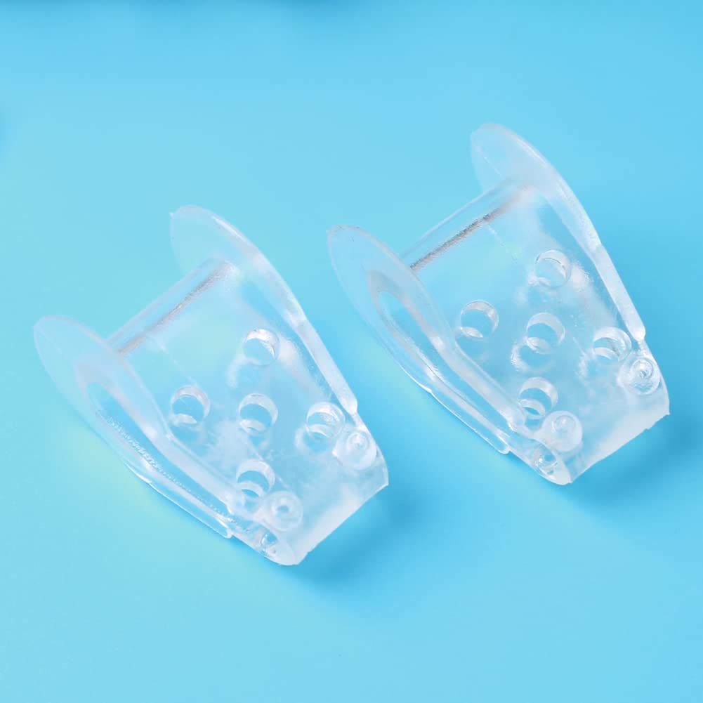 Breathable Silicone Toe Separator and Bunion Pad Pair