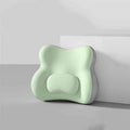 Ergonomic Contoured Lumbar Support Cushion (Two-Tone Green)